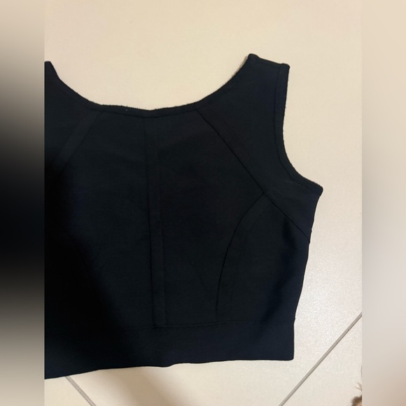 BCBG Black Crop Top - Picture 2 of 8